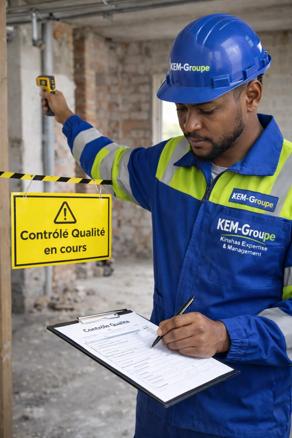 Illustration — contrôle qualité en cours