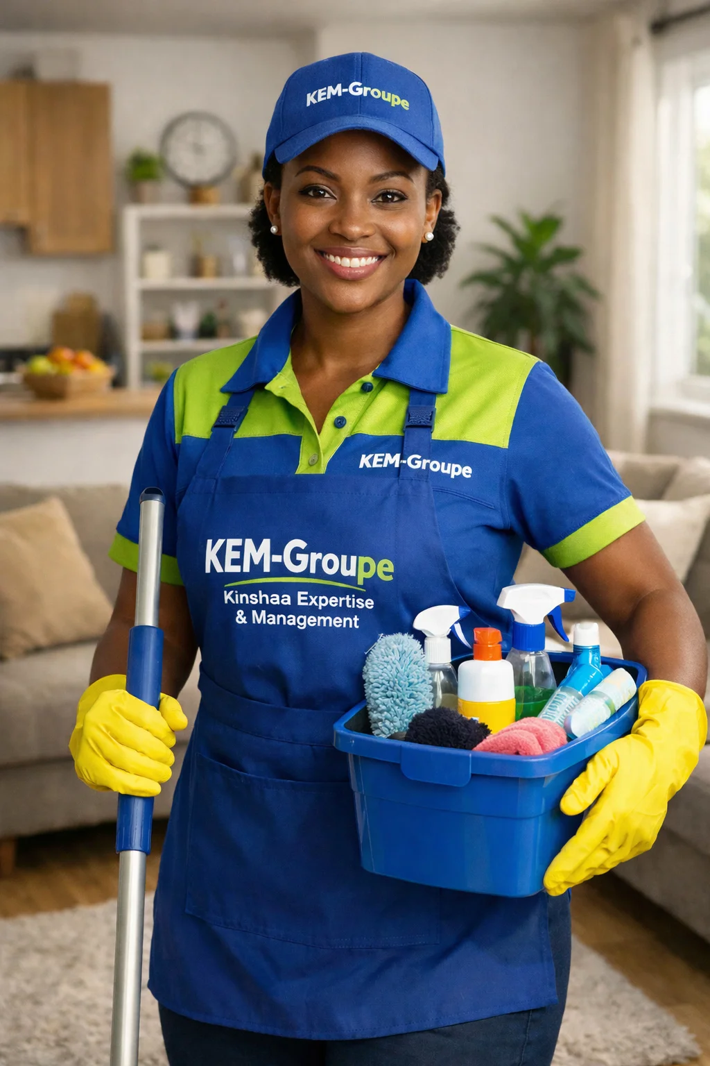 Illustration — aide ménagère