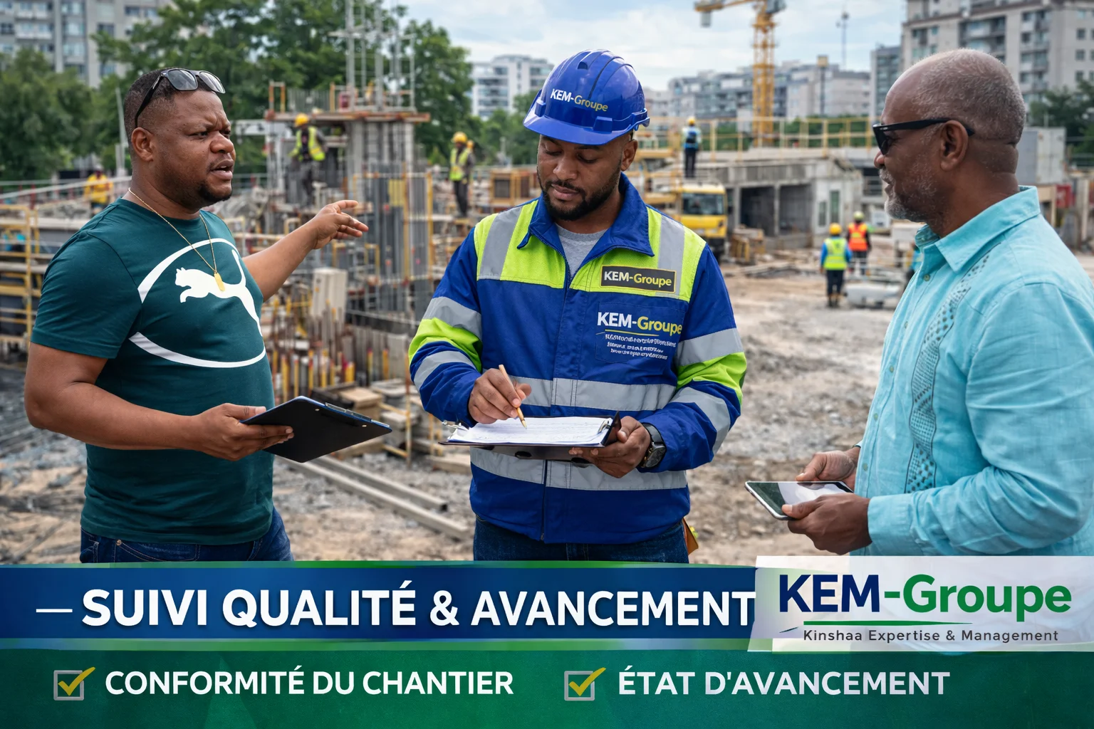 Illustration — suivi qualité & avancement