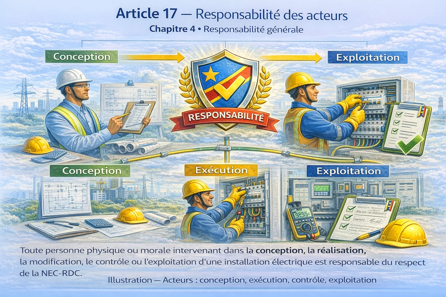 Responsabilité des acteurs