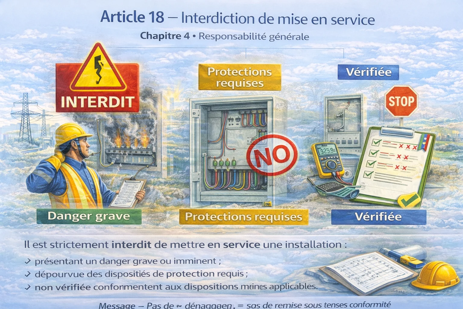 Interdiction de mise en service