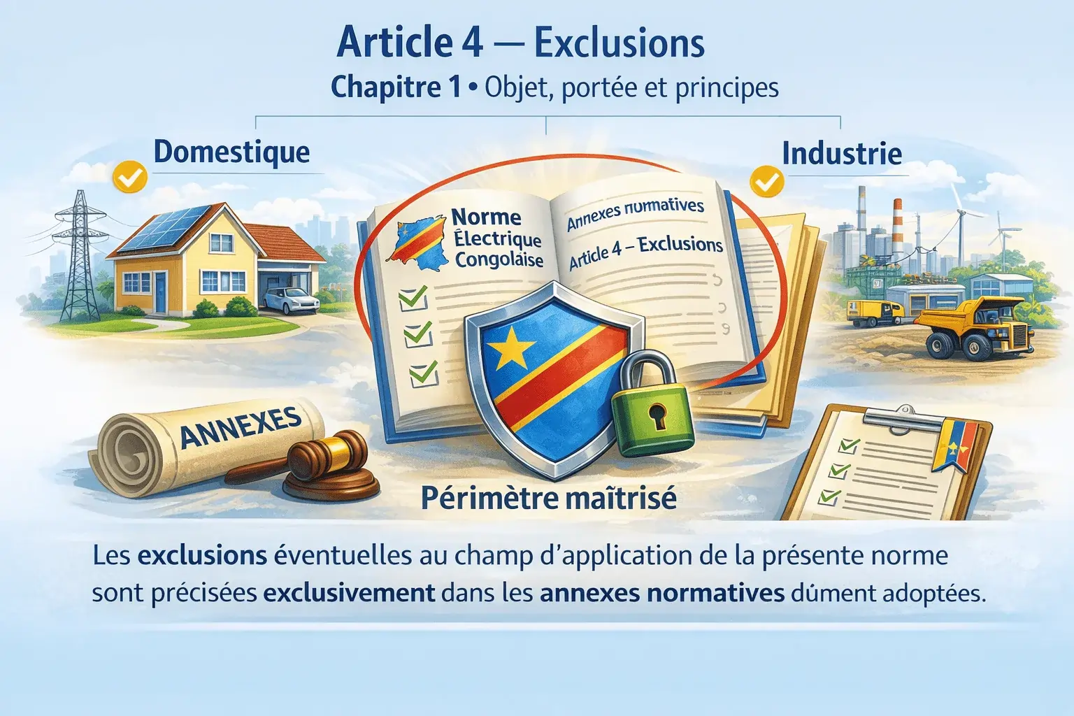 Annexes normatives et périmètres exclus
