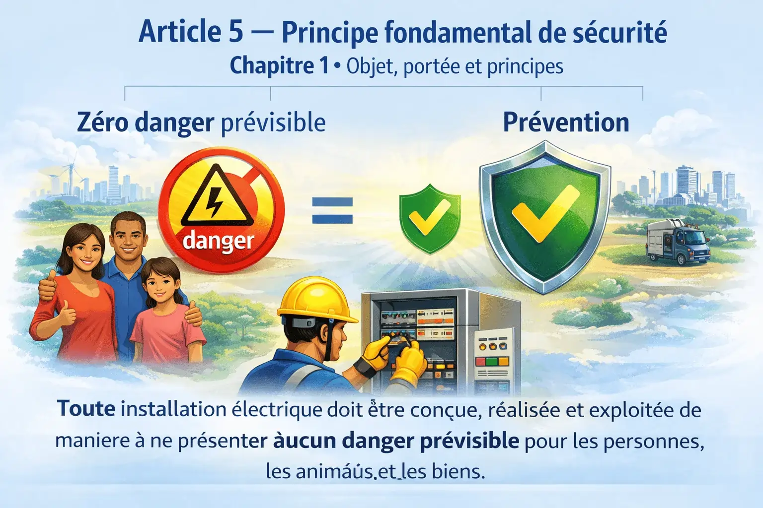 Risque électrique : prévention et protection