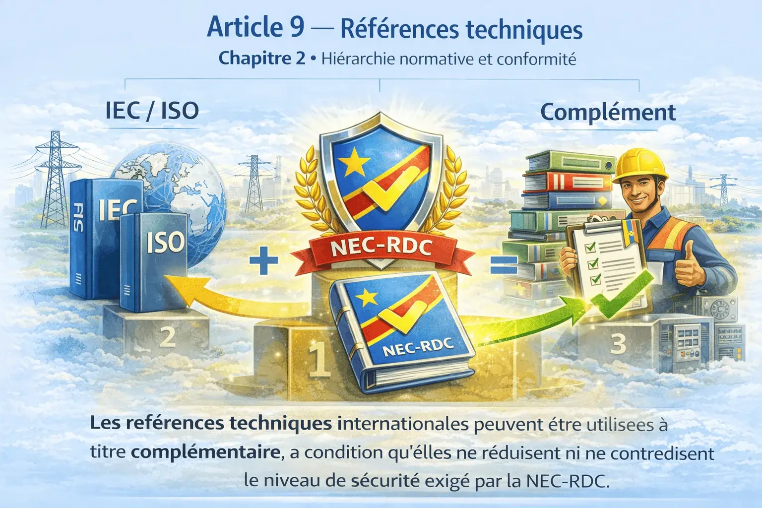 Standards internationaux (IEC/ISO) en complément